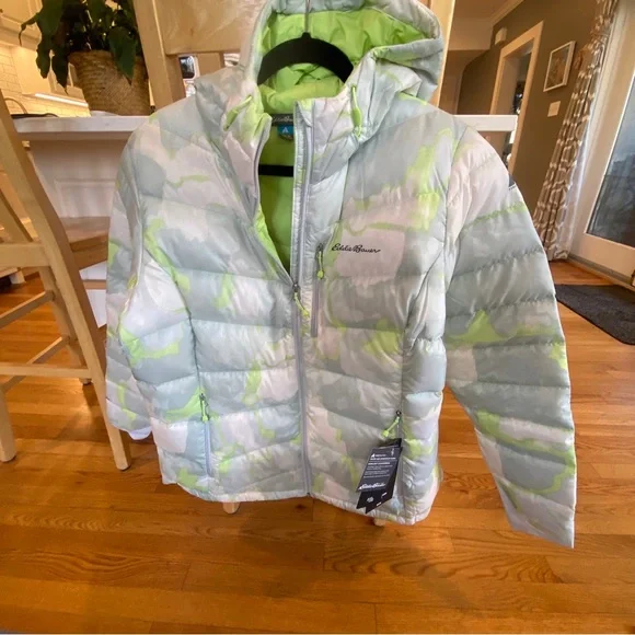 Eddie Bauer First Ascent Downlight 800 fill jacket -Large